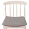 Flash Furniture Chester Solid Wood Antique White Dining Chair w/Curved Spindle Backrest and Beige Vinyl Seat XU-DG-W0359-ANTWHT-GG - alternate 8